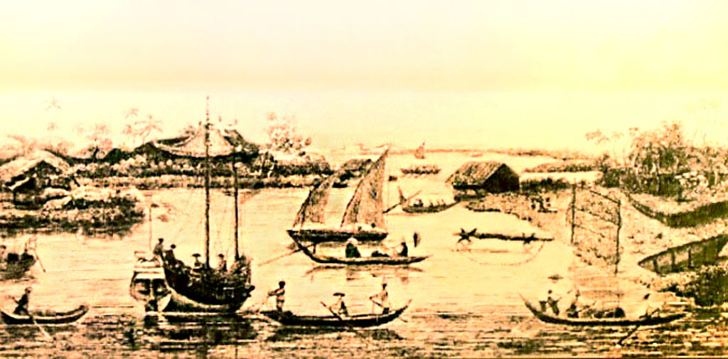 SÀI GÒN XƯA – qua BẢN ĐỒ Phủ Tân Bình – năm 1815
