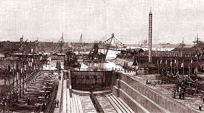 BA SON xưa 1791 và nay 2015 – Phần 2: Xưởng đóng tàu Arsénal Sài Gòn 1863
