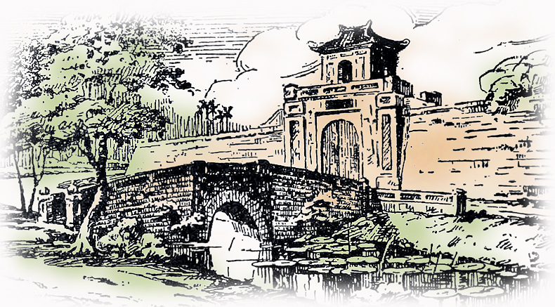 Cổ thành Bát Quái (Thành Quy, 1790) & Thành Gia Định (Thành Phụng, 1837)